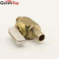 GutenTop High Quality Uponor Wirsbo ProPEX LF Brass Full Port Angle Stop Valve for 1/2inch PEX